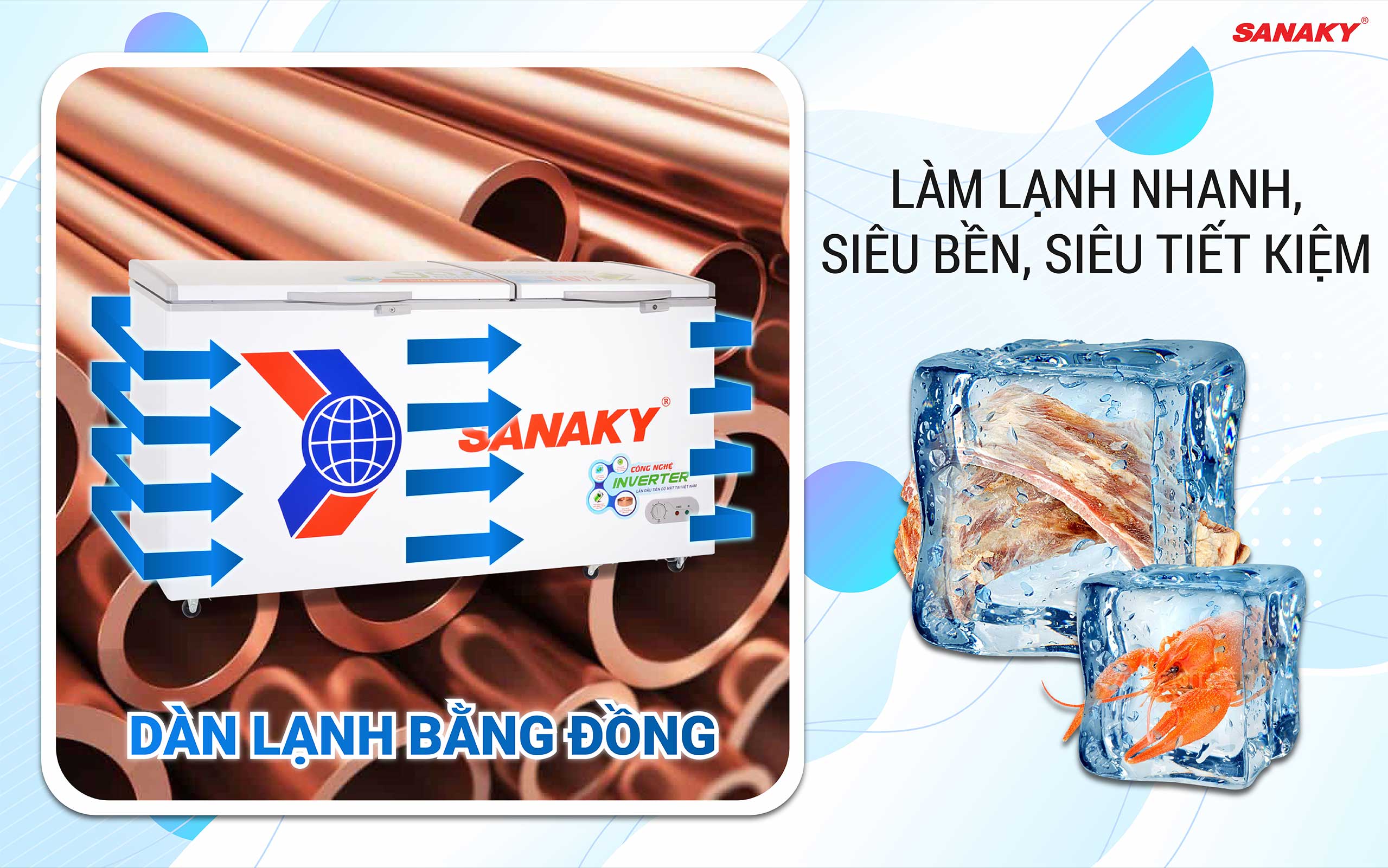 Tiết kiệm điện năng cùng dàn lạnh bằng đồng Tiết kiệm điện năng cùng dàn lạnh bằng đồng