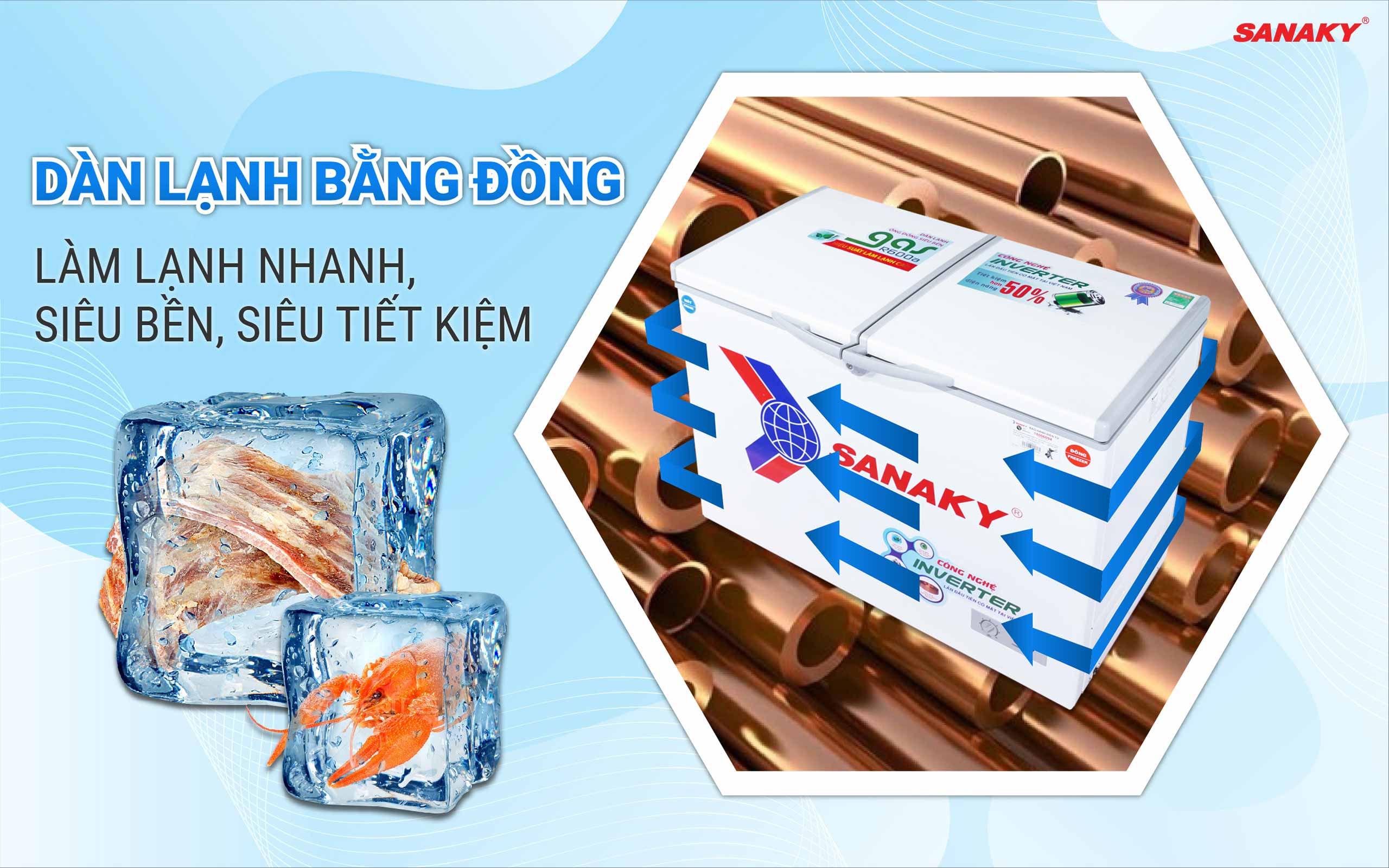 Tiết kiệm điện năng cùng dàn lạnh bằng đồng