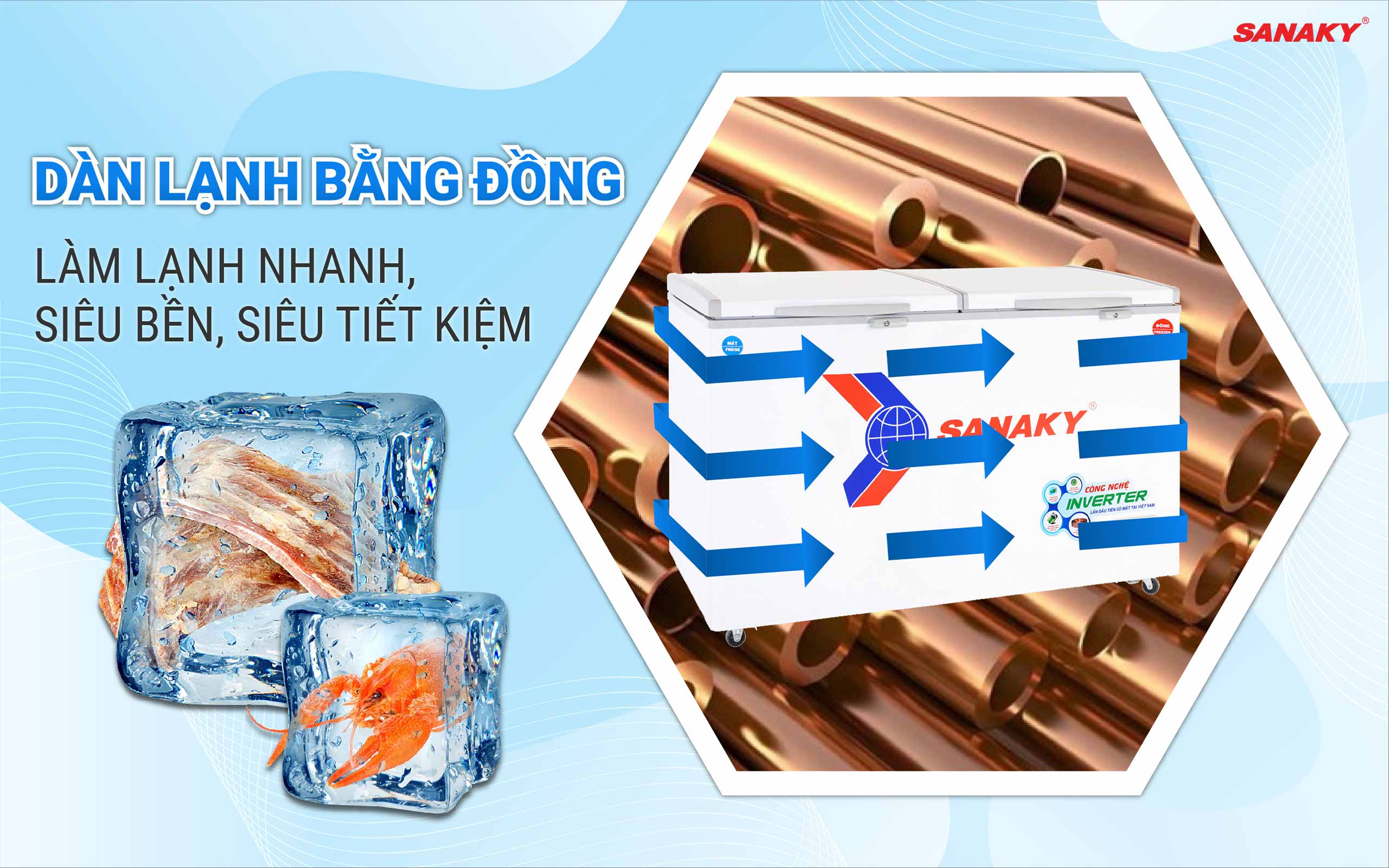 Tiết kiệm điện năng cùng dàn lạnh bằng đồng Tiết kiệm điện năng cùng dàn lạnh bằng đồng