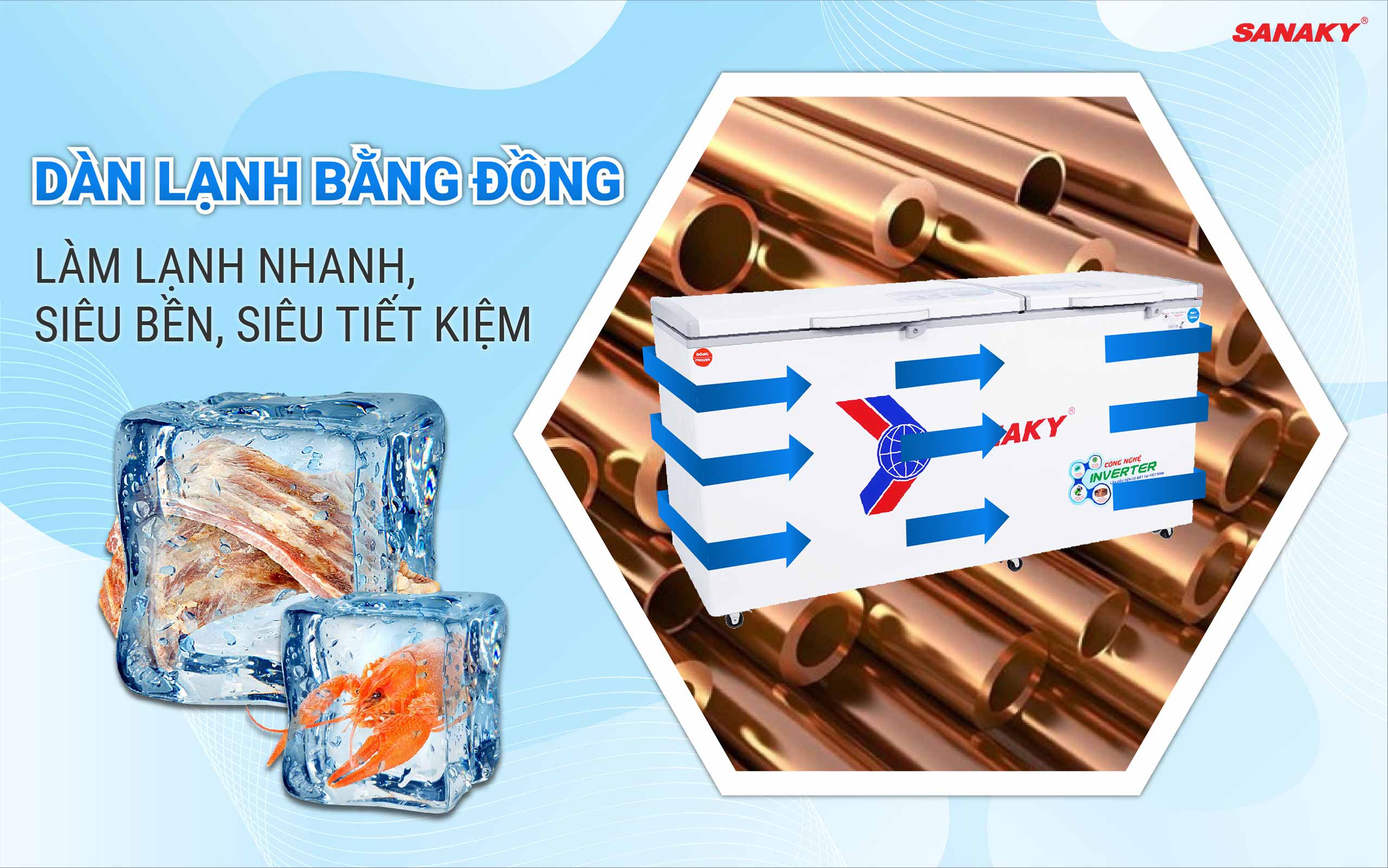 Tiết kiệm điện năng cùng dàn lạnh bằng đồng
