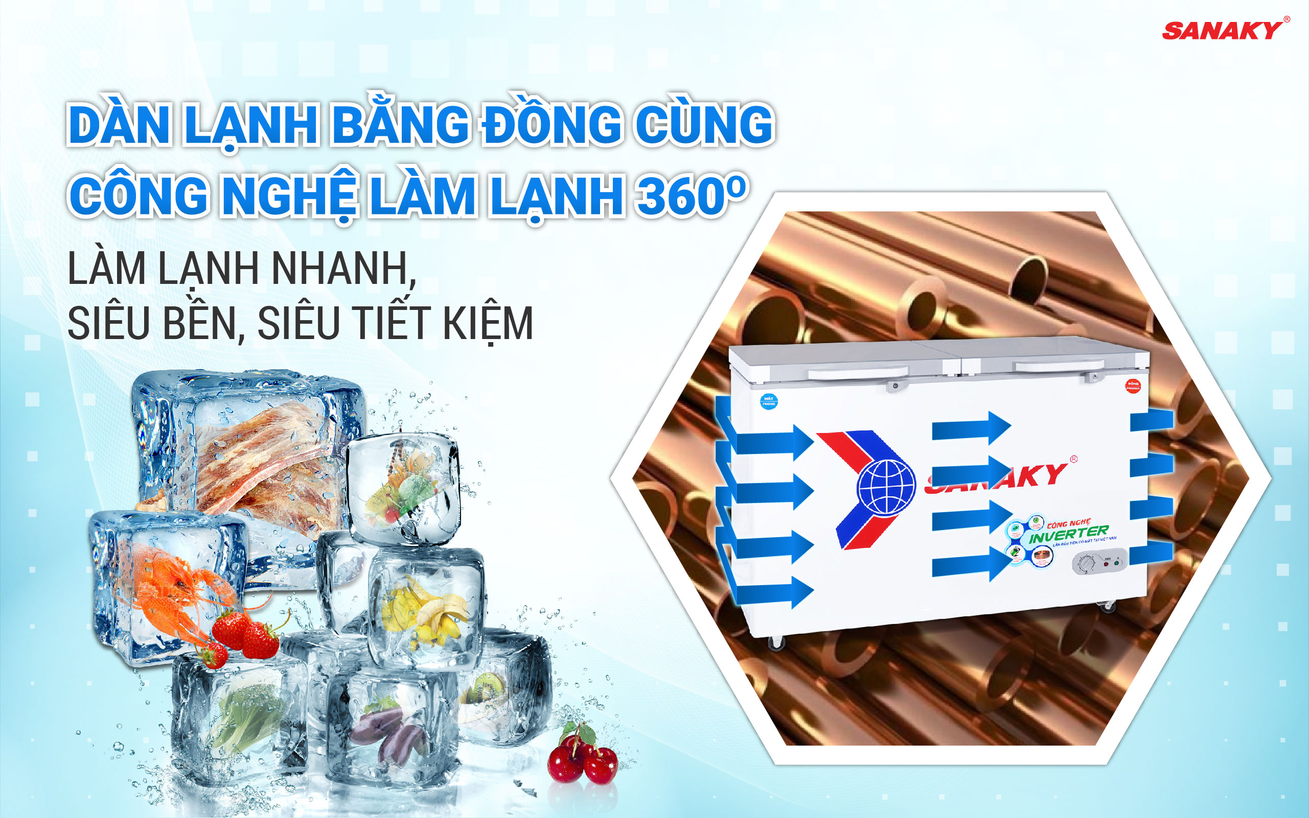 Tiết kiệm điện năng cùng dàn lạnh bằng đồng