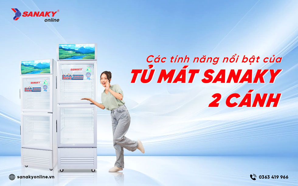 Tủ Mát Sanaky 600 Lít – Dung Tích Lớn, Làm Lạnh Nhanh, Tiết Kiệm Điện Hiệu Quả